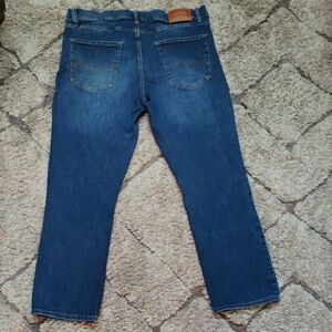 Lucky Brand Jeans Mens 38x30 Straight 223 Blue Stretch Denim Classic Fit Pants